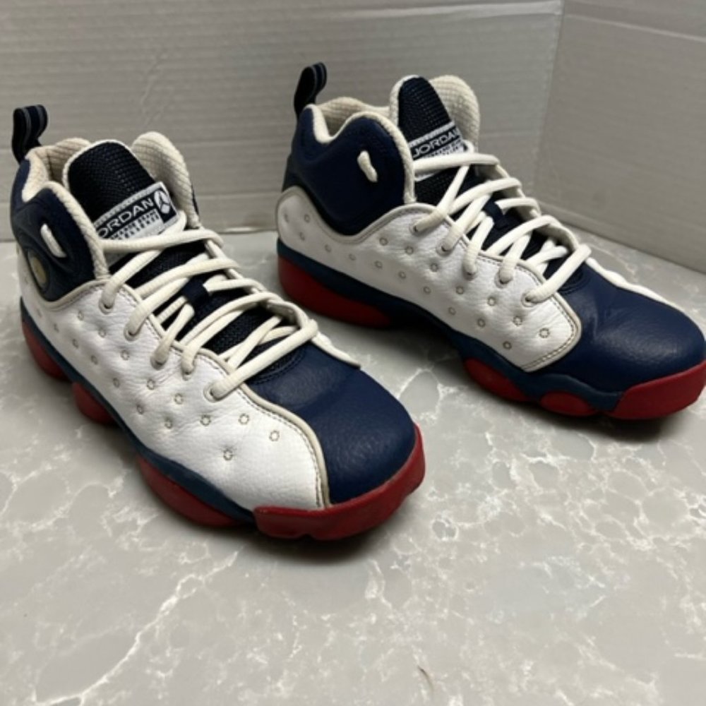 nike air jordan jumpman team II boys sz 7y 820273-146